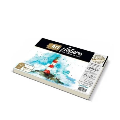 Block Art Nature 35% Algodón 20 Hjs 300 Grs 25 X 35 Cm - Imagen 2