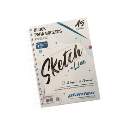 Block Anillado Sketch Line 60 Hjs 75 Grs A5