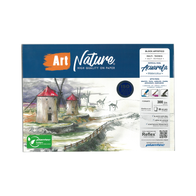 Block Art Nature 20 Hjs 300 Grs 25 X 35 Cm - Imagen 2