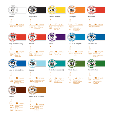 Tempera Profesional G1 X 18 ml - Imagen 4