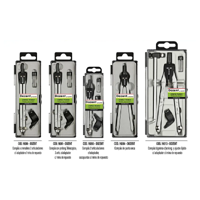 Compás Técnico Metálico De Precisión (19200) - Imagen 3