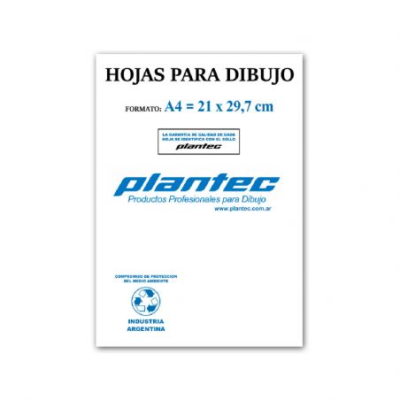 Papel Para Dibujo 10 Hjs 106 Grs A4
