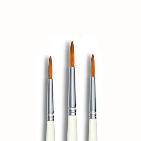 Pincel Redondo De Pelo De Marta Imitación Serie 8150