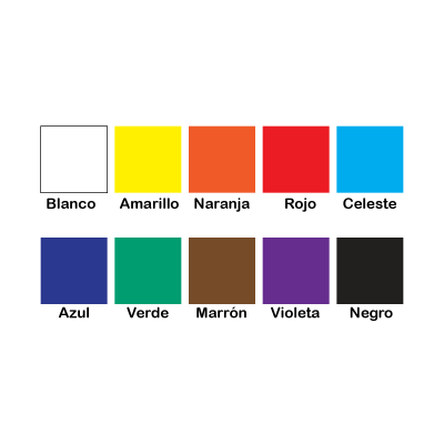 Tempera Alba Magic Por Color 10 Unidades De 8 ml - Imagen 3