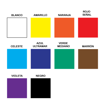 Témpera Premium Colores Clásicos X 100 ml - Imagen 3