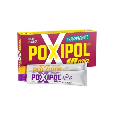 Soldadura Plástica Poxipol 10 Min Transparente X 16 Grs / 14 Ml - Imagen 2