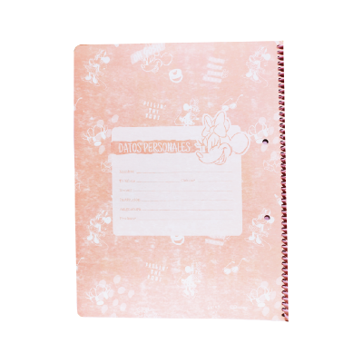 Cuaderno Universitario Cuadriculado Minnie 80 Hjs 70 Grs A4 - Imagen 2
