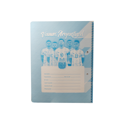 Cuaderno Universitario Rayado AFA Selección 80 Hjs 70 Grs A4 - Imagen 2