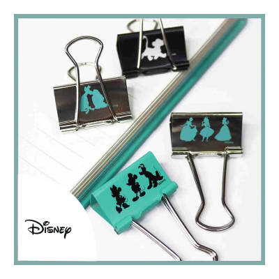Binder Clips Disney 100 Años 32 Mm X 4 Unidades - Imagen 3