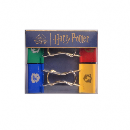 Binder Clips Harry Potter 32 Mm X 4 Unidades
