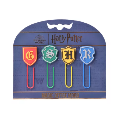 Fun Paper Clips Harry Potter X 4 Unidades
