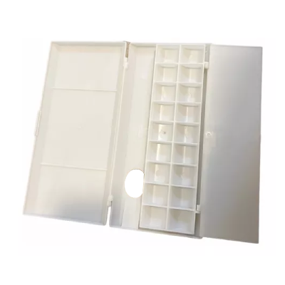 Paleta Mezcladora Plástica Con Tapa 25 x 12 X 2