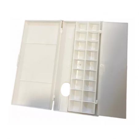 Paleta Mezcladora Plástica Con Tapa 25 x 12 X 2,5 cm