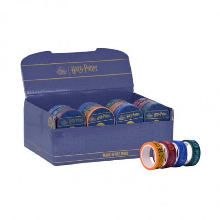 Cinta Washi Tape Harry Potter Casas 1.5 Cm X 5 M
