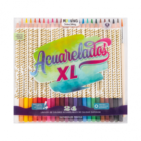 Lápices Acuarelables X 24 Colores
