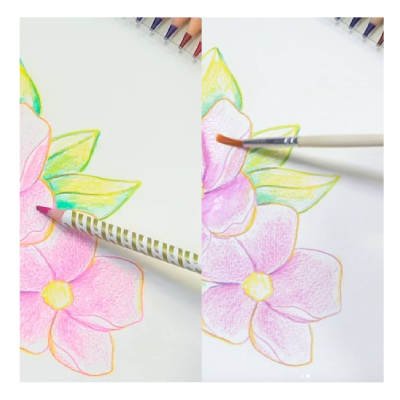 Lápices Acuarelables X 24 Colores - Imagen 3