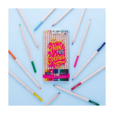 Lápices Vive Tus Colores X 12 Colores - Imagen 3