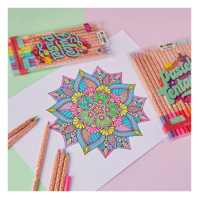 Lápices Dulce Pastel X 20 Colores - Imagen 3