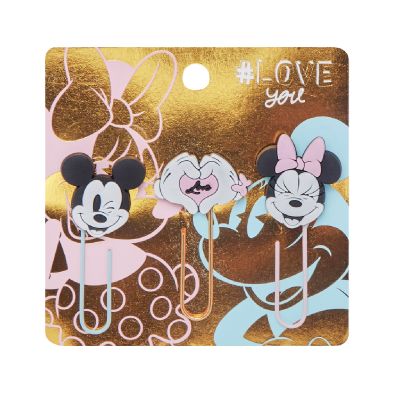 Fun Paper Clips Minnie & Mickey