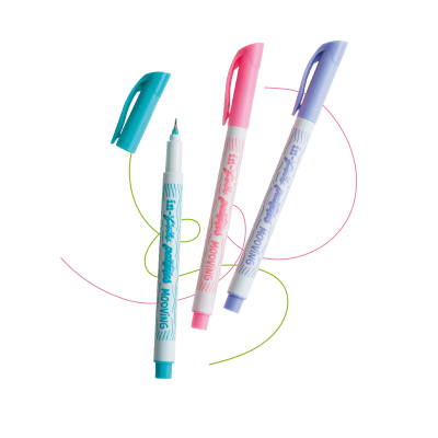 Microfibra Infinitos Pasteles X 5 Colores Pastel - Imagen 2