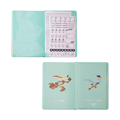 Mooving Notes Tapa Dura Looney Tunes 96 Hjs 90 Grs A5 - Imagen 3