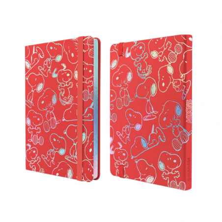 Mooving Notes Tapa Dura Snoopy 96 Hjs 90 Grs A5