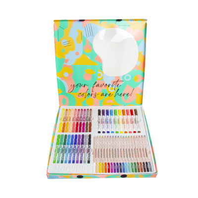 Set Coloring Fest X 50 Colores - Imagen 2