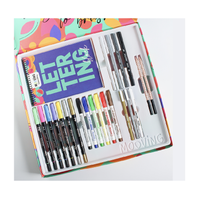 Set Lettering Fest X 22 Colores + 1 Block Para Lettering - Imagen 3