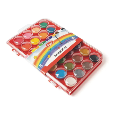 Acuarelas Estuche Rigido X 28 Unidades - Imagen 3