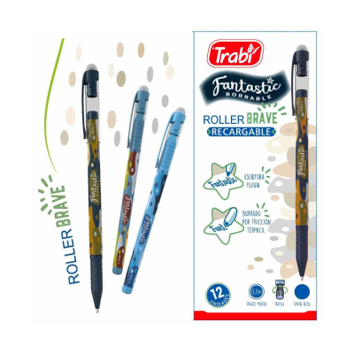 Bolígrafo Borrable Fantastic Brave 0.7 mm Azul - Imagen 2