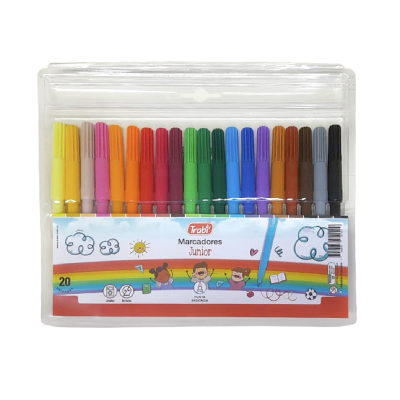Marcador Junior X 20 Colores Surtidos