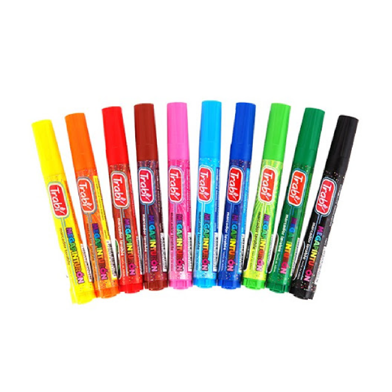 Marcador Megapinturon X 10 Colores - Imagen 2
