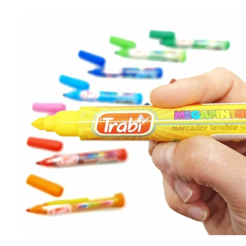 Marcador Megapinturon X 10 Colores - Imagen 3