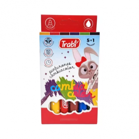 Marcador Pinturones Cambiacolor 5 + 1