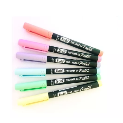 Microfibra Fine Liner Pastel 0.4 Mm