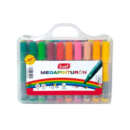 Megapinturón Valija X 20 Colores