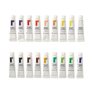 Set Acuarela 18 Colores Surtidos X 12 ml - Imagen 2
