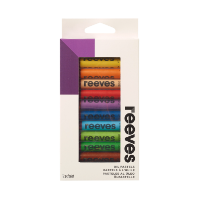 Set Pasteles Al Oleo X 12 Unidades