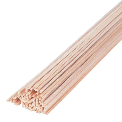 Varilla De Madera Balsa 10 X 10 Mm X 90 Cm - Imagen 2