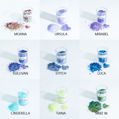 Glossy Glitter Para Resina Epoxi - Imagen 3