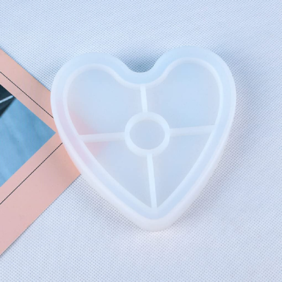 Molde Para Resina Epoxi Corazón 11 Cm MD 89 - Imagen 3