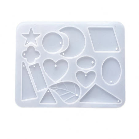 Molde Para Resina Epoxi Dijes Luna MD 15