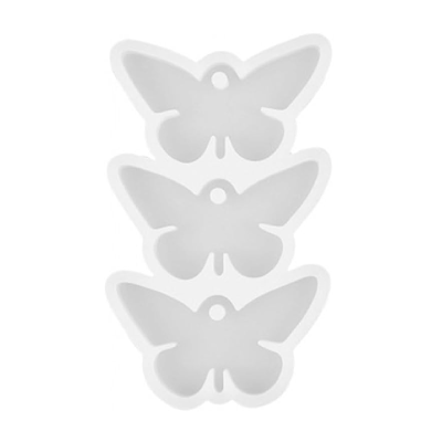 Molde Para Resina Mariposa X 3 MD 69