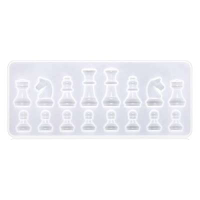 Molde Para Resina Piezas De Ajedrez  MD 80