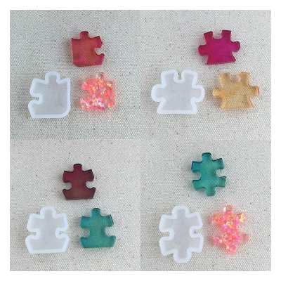 Molde Para Resina Rompecabezas MD 83 - Imagen 2