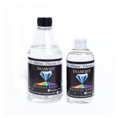 Resina Epoxi Glass Fluent X 750 Grs