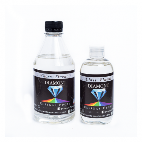 Resina Epoxi Glass Fluent X 750 Grs