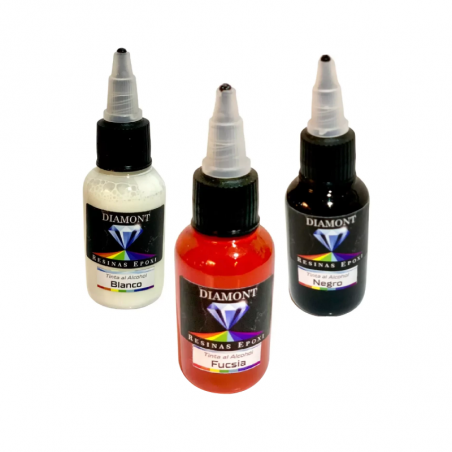 Tinta Al Alcohol Para Resina Epoxi X 40 Cc