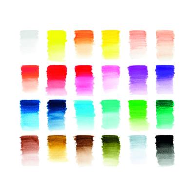 Lápices Acuarelables Lata X 24 Colores - Imagen 3