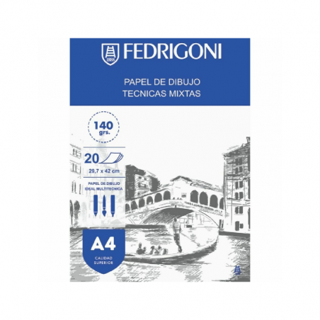 Block Papel Multiétnica 20 Hjs 140 Grs A4